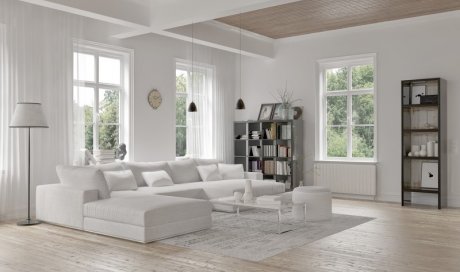 Rénovation d'un intérieur via home staging en conservant les meubles Roanne